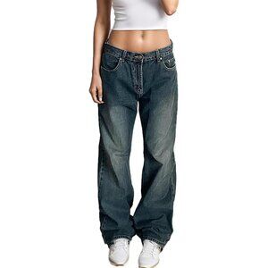 Stylish Women's Wide Leg Jeans with High Rise - Perfect for Every Occasion